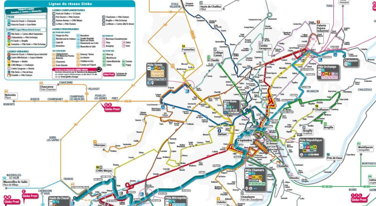 BnBesak La Gare Viotte Besançon Esterno foto